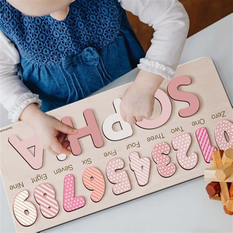 Custom Puzzles for Kids Personalized Gifts for Baby Girl - Etsy