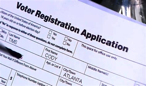 Voter registration form sent to long-dead Georgia cat