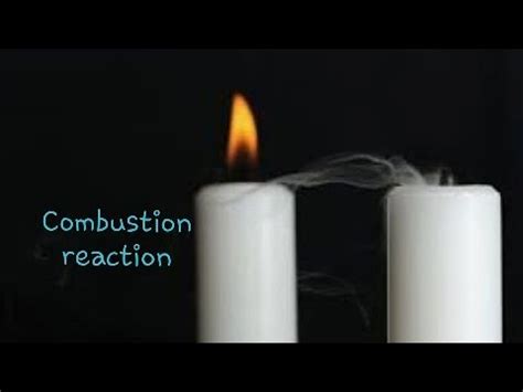 Combustion reaction | Combustion experiment | Science experiment - YouTube