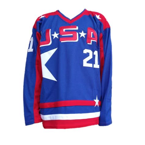 Mighty Ducks D2 Movie Team USA Ice Hockey Jersey Red Blue – Jersey Junkiez