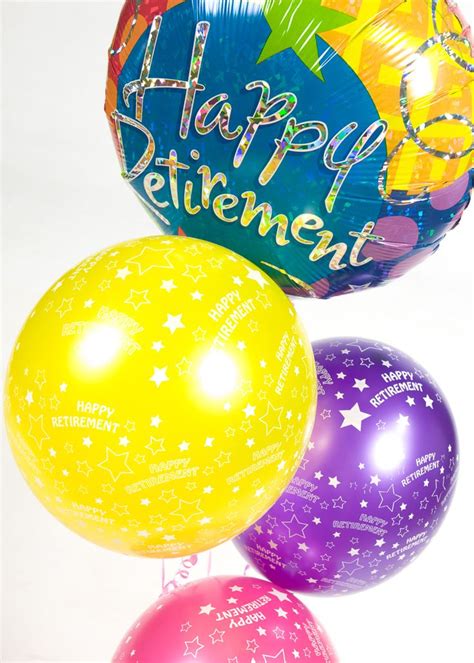 7 best Happy Retirement Balloons images on Pinterest | Balloon bouquet ...