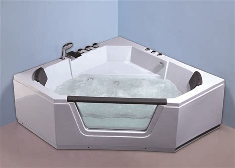 American Standard Freestanding Jetted Tub , High End Corner Jacuzzi ...