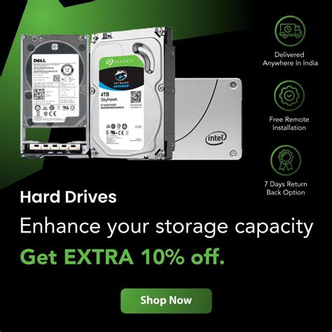 Buy Server Hard Drives (SATA/SAS/NVMe:HDD/SSD) At Offer Price in India ...