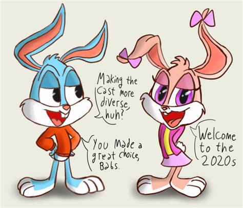 Babs Bunny's new voice by cuterspine on DeviantArt