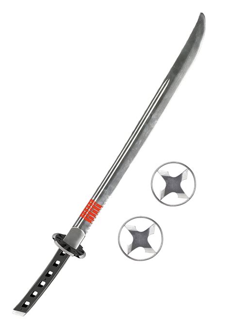 Snake Eyes Sword with Ninja Stars from G.I. Joe