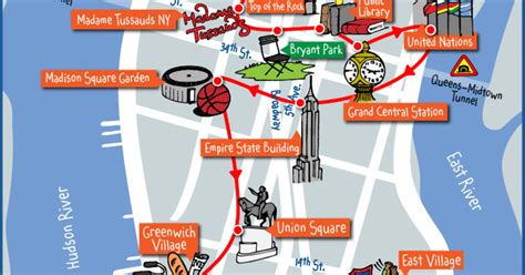 soft1you: Mapa New York Manhattan Turistico