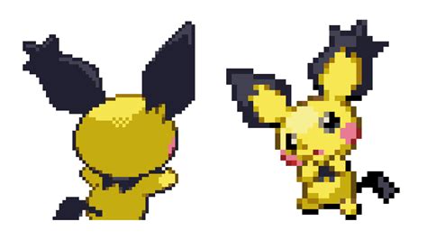 Shiny Pichu Sprite