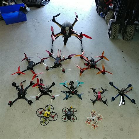 11months into this hobby and this is my collection of drones in 1year ...