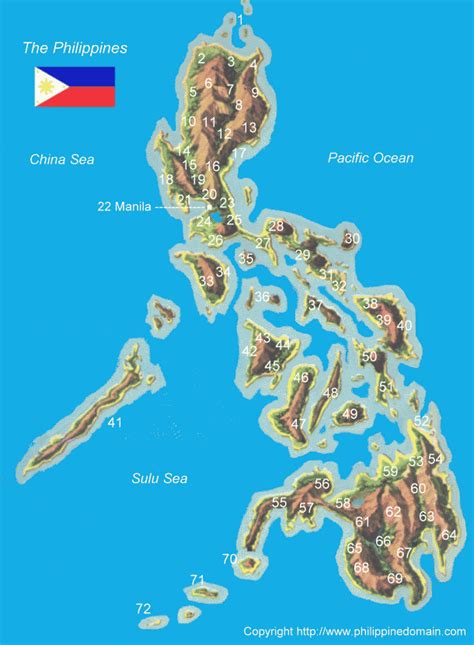 Philippines Map - Map of the Philippines