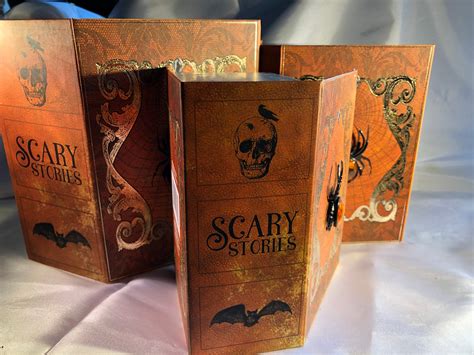 Embellished Halloween Book Box Scary Stories | Etsy