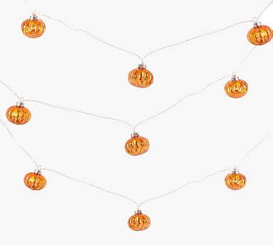 Glass Pumpkin String Lights | Pottery Barn