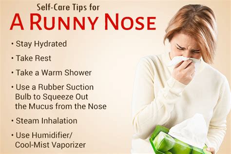 How to Stop a Runny Nose: Home Remedies & Self-Care