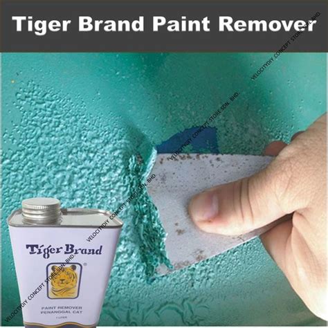 （洗漆水/脱漆水）Tiger Brand Paint Remover,Tanggalkan Cat,Membuang Cat Lama 3 ...