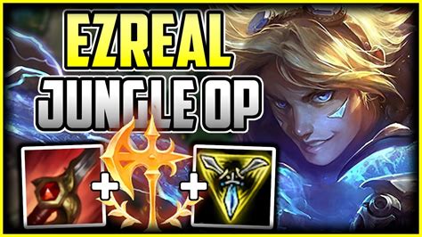 HOW TO PLAY EZREAL JUNGLE + NEW OP BUILD & RUNES - Ezreal Commentary Guide - League of Legends ...