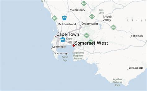 Somerset West, South Africa Weather Forecast