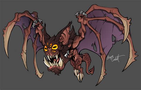 ArtStation - Demonic Bat