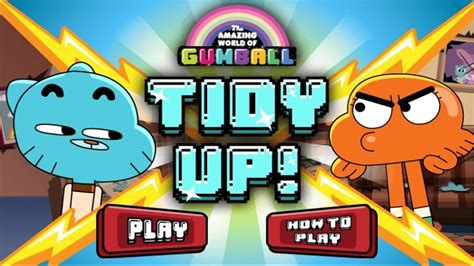 Cartoon Network Games | The Amazing World of Gumball | Tidy Up - YouTube