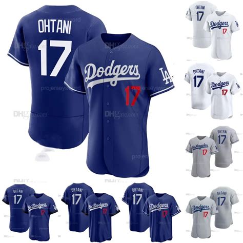 Los Angeles 17 Shohei Ohtani Dodgers Jerseys Ohtani City Connect Jersey Dodger Ohtani Baseball ...