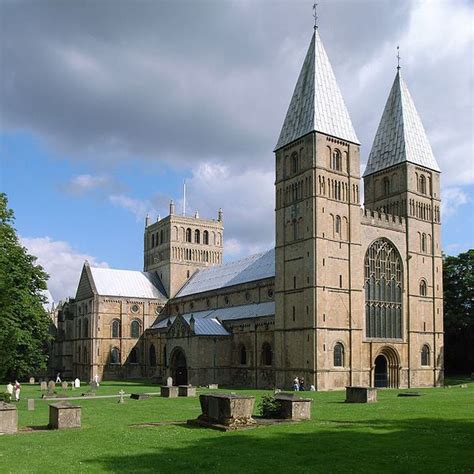 Southwell Minster, the cathedral parish in Nottinghamshire. The term minster derives from ...