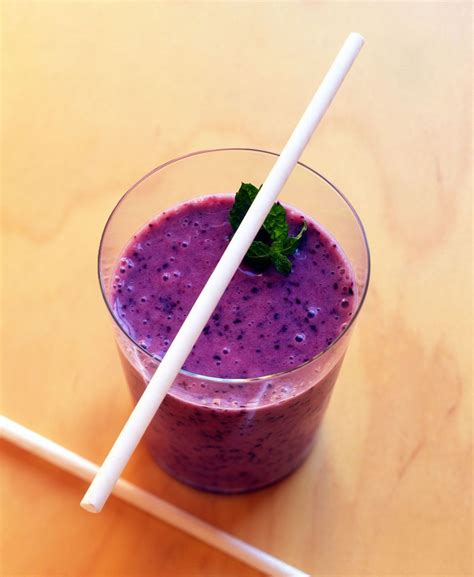 Banana Blackberry Smoothie Recipe With Yogurt