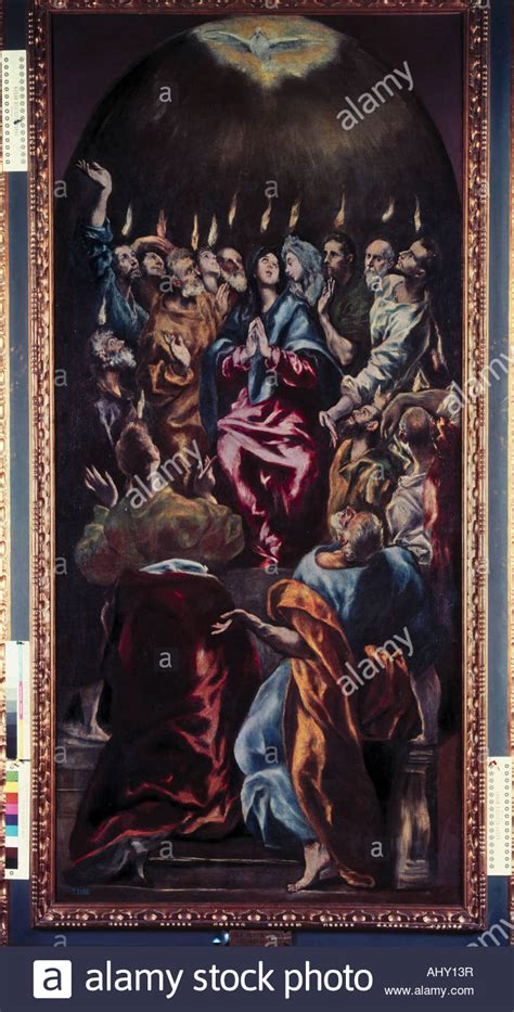 Pentecost Painting El Greco at PaintingValley.com | Explore collection of Pentecost Painting El ...