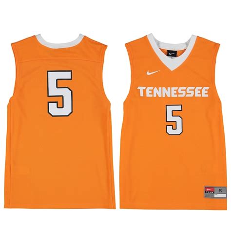 Youth Nike #5 Tennessee Orange Tennessee Volunteers Replica Basketball ...