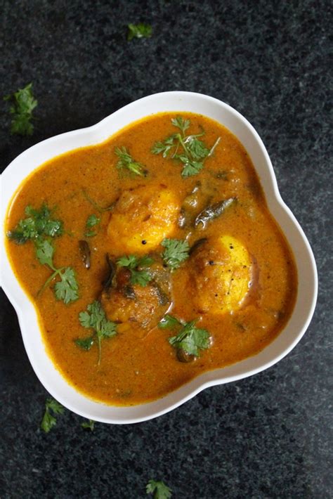 South Indian Egg Curry Recipe - Yummy Indian Kitchen