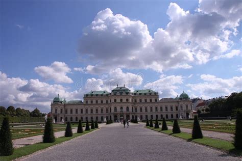 Belvedere palace stock image. Image of famous, holiday - 16376013