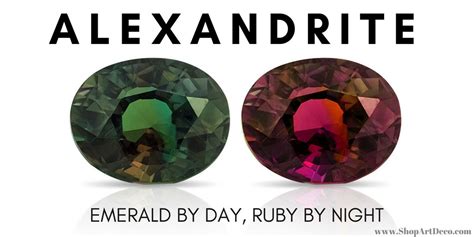 Art Deco Alexandrite Jewelry | June Birthstone