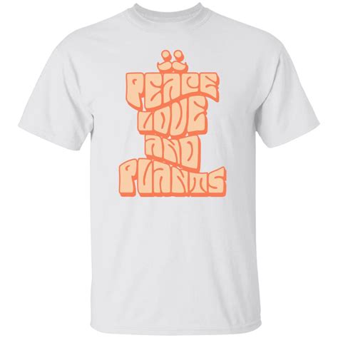 Mumbo Jumbo Merch Peace Love and Plants Stacked Shirt - Briotee