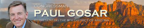 Representative Paul Gosar