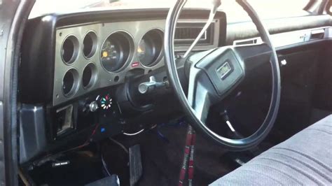 1986 chevy k10 Interior during the day - YouTube