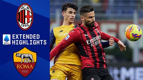 AC Milan vs. Roma: Extended Highlights | Serie A | CBS Sports Golazo ...