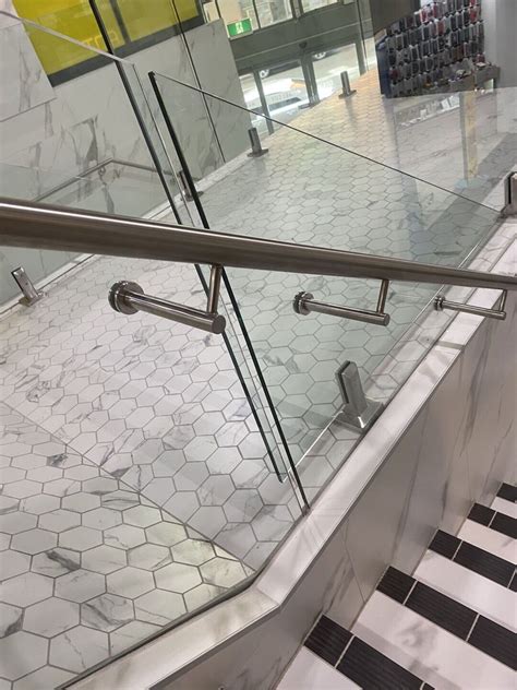 Stainless steel handrail — ABC Fabrications & Balustrades