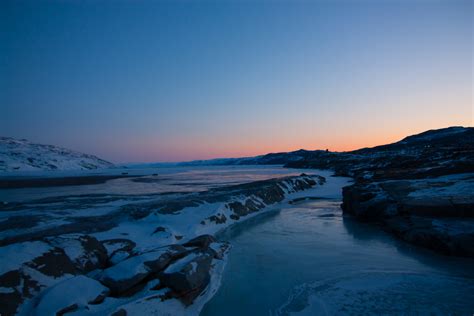 A Sunset in Kangerlussuaq, our Camp on Disko Island, and an Abundance ...