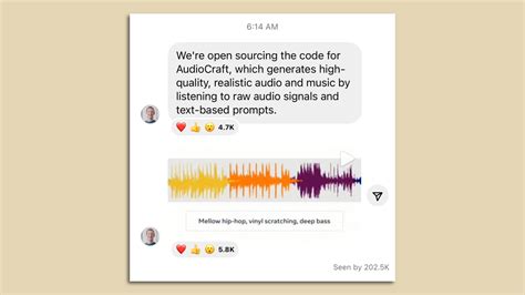 Meta releases AI tools to create music from text prompts