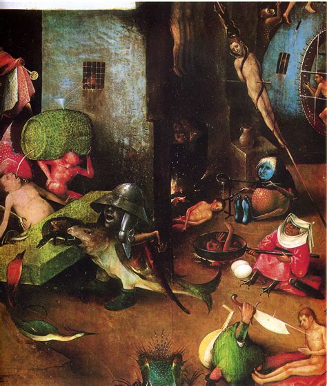 The Last Judgement (detail) - Hieronymus Bosch - WikiArt.org ...