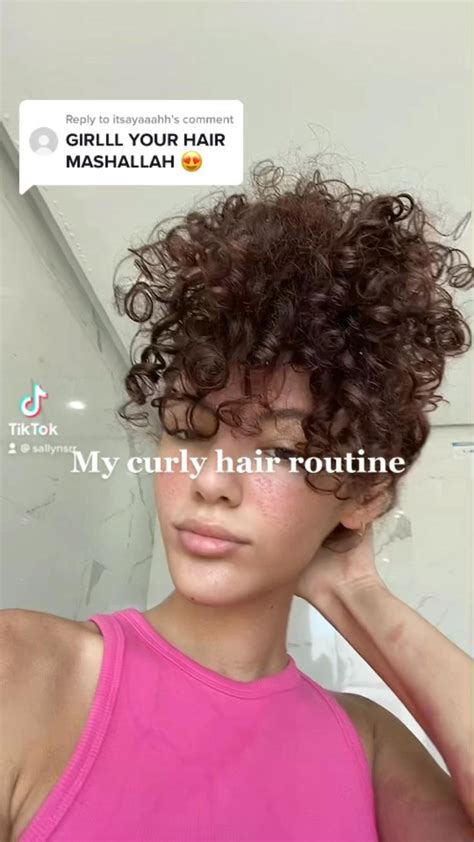 Curly hair routine | Curly hair styles, Curly hair routine, Hair routines