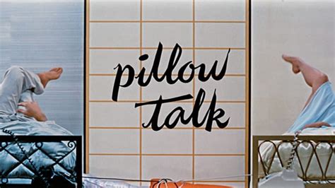 Pillow Talk (1959) — Art of the Title