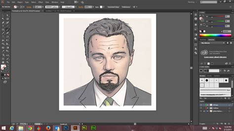 How to Create Digital Art and Marker Style Portrait with Adobe Illustrator (Part 2)