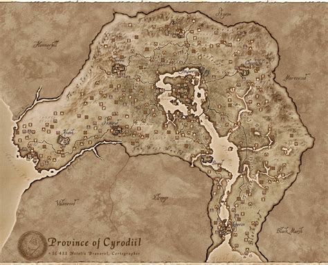 The Elder Scrolls IV: Oblivion/Map — StrategyWiki, the video game walkthrough and strategy guide ...
