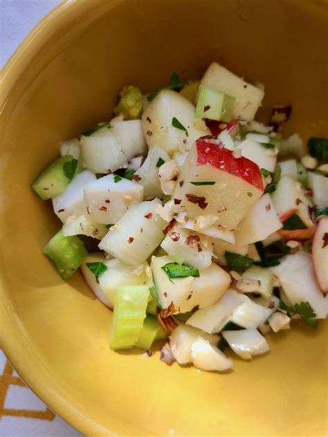 Apple Celeriac Salad - Ugly Vegan Kitchen