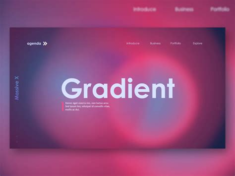 Animated Powerpoint Gradient Slide Design by DesignBall on Dribbble