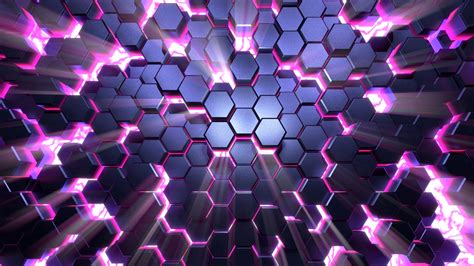 honeycomb wallpaper,purple,light,pink,violet,pattern,magenta,fractal art,design,disco,symmetry ...