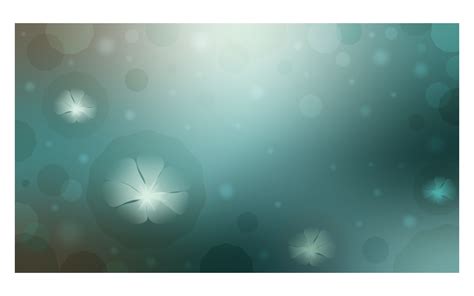 Gradient Background Image 14400x8100px In Teal Color Scheme With Flowers