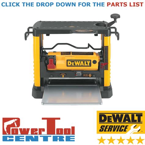 DeWalt Genuine Spare Parts DW733 Planer Thicknesser - Type 1 | eBay