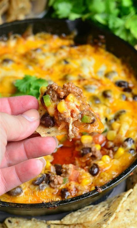 7 layer mexican dip recipe with ground beef