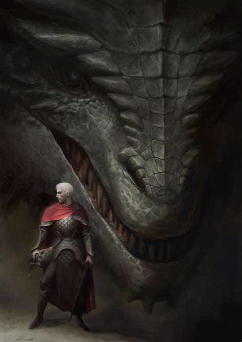 ArtStation - Aegon I and Balerion