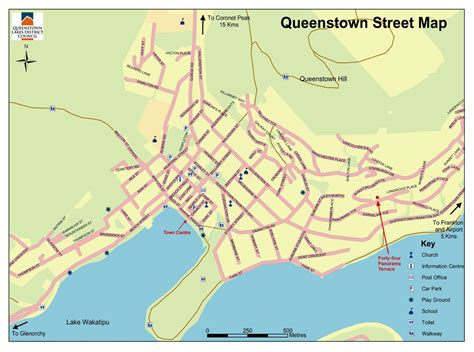 Large Queenstown Maps for Free Download and Print | High-Resolution and ...