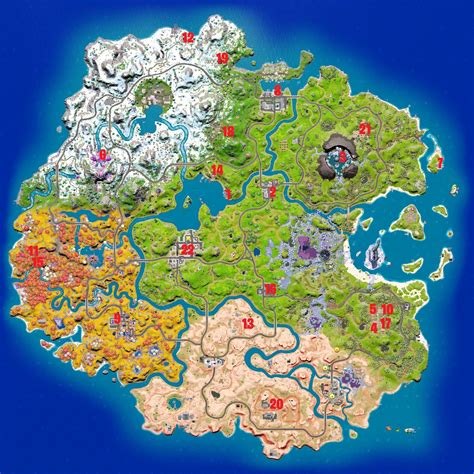 Fortnite Characters in Chapter 3 Season 4 - All 22 NPC Locations ...